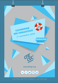le Plan de Formation du CFS CFE-CGC du 1er semestre 2020